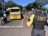 Maio Amarelo 2026 em Sarandi realiza primeira blitz educativa para reforçar conscientização no trânsito